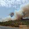Incendio en Santibáñez el Alto