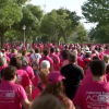 Marcha rosa en Plasencia