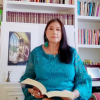 María Luisa Mora Alameda, poetisa, ganadora del premio de poesía Cáceres Patrimonio de la Humanidad