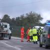 Accidente en la carretera de Olivenza