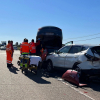 Accidente de tráfico múltiple ermita de Botoa