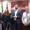 Parte del equipo de gobierno cacereño