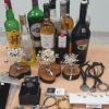 Robo alcohol y joyas