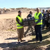Primera piedra de la fábrica de diamantes de Trujillo