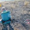 Investigación en el lugar del incendio