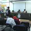 Simulación de un juicio en un instituto de Don Benito