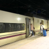 Alvia en la estación de Cáceres