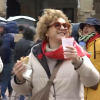 Trujillana celebrado el Chíviri con bebeida y pitanza.
