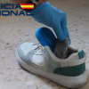 Zapatillas en las que iba escondida la droga