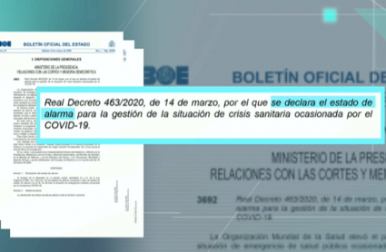 Decreto del estado de alarma del 14 de marzo