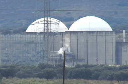 Exterior de la Central Nuclear de Almaraz (Cáceres)