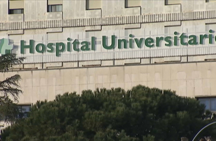 Fachada del Hospital Universitario de Badajoz