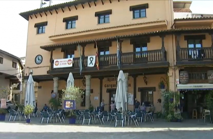plaza de Garganta la Olla, provincia de Cáceres