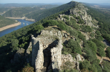 Panorámica del Parque Nacional de Monfragüe desde su castillo