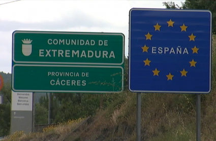 Paso transfronterizo entre Extremadura y Portugal