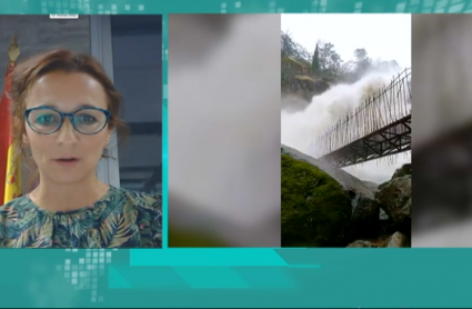 Imagen de entrevista a Nieves Villar en el programa Ahora Extremadura