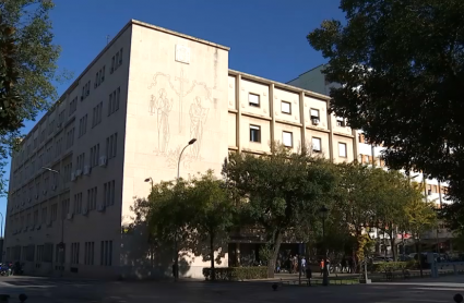 Imagen de la fachada de los juzgados de Badajoz