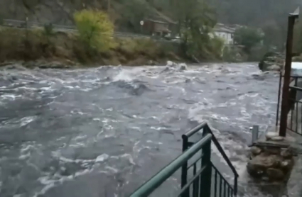 Río Jerte a su paso por Navanconcejo