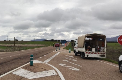 Imagen del lugar del accidente