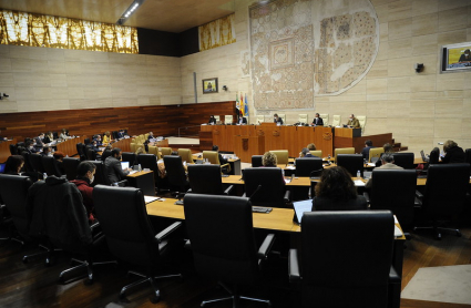 Sesión plenaria para la aprobación de los presupuestos autonómicos