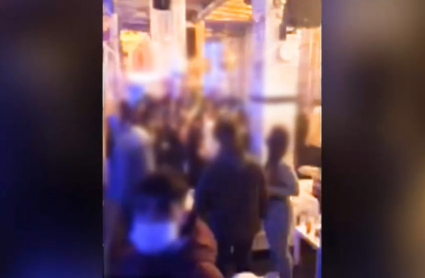 Fiesta ilegal en Jaraíz de la Vera