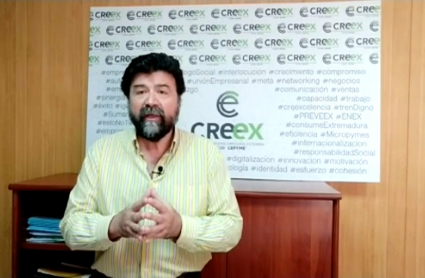 Javier Peinado, secretario general de la Creex