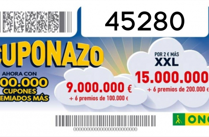 Cupón premiado en Almaraz
