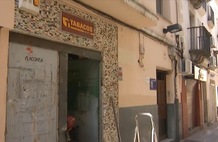Estanco de Plasencia robado