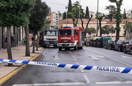 Incidente causado por la rotura de una tubería de gas