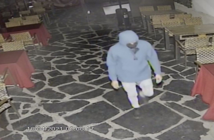Autor de un robo captado por una cámara de seguridad en Plasencia