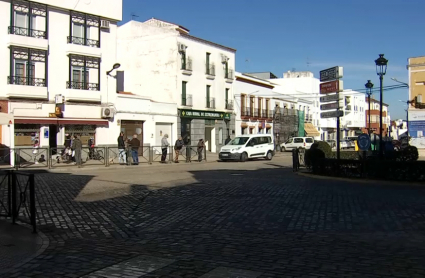Plaza de la localidad pacense de Fuente del Maestre