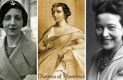 Tres de las pensadoras ignoradas en el temario de Historia de la Filosofía