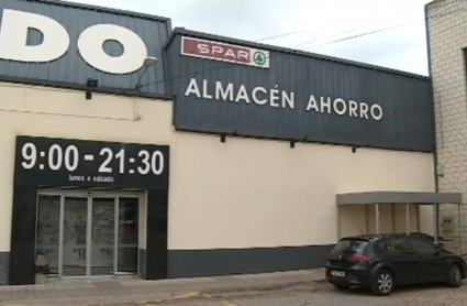 Supermercado en el que se ha producido el atraco.