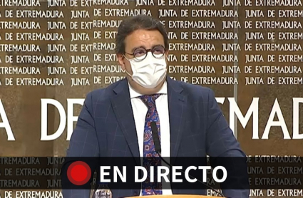 José María Vergeles, durante la celebración de una rueda de prensa.