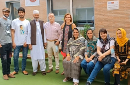 La familia de las boxeadoras afganas ya está en España