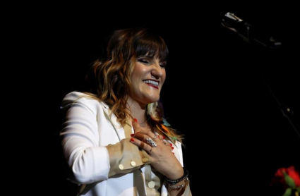 Rozalén durante un concierto en Madrid