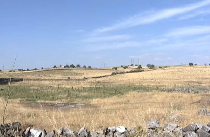 Terreno en el que se construirá el futuro parque acuático de Casar de Cáceres