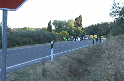 Accidente de moto en Jarandilla