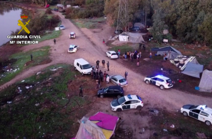 La Guardia Civil no descarta la localización y detención de otros integrantes del grupo criminal.