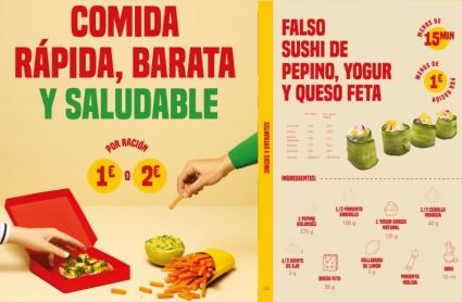 Recetario del ministerio de Consumo