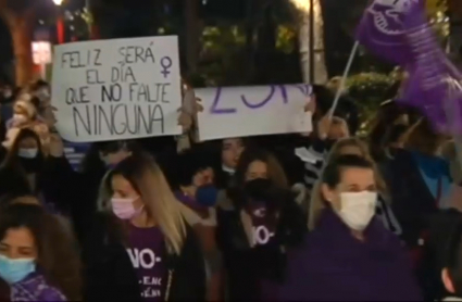Manifestación 25N Cáceres 2021