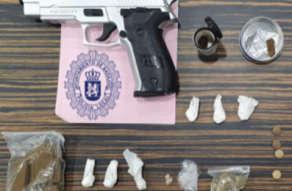 Pistola simulada Policía Local de Badajoz