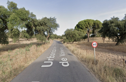 Lugar aproximado del accidente