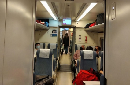 Tren Madrid-Cáceres afectado por el accidente personal