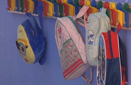 Mochilas de niños de Educación Infantil