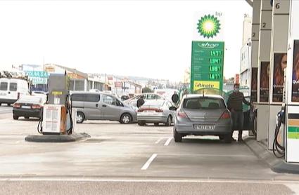 Imagen de una gasolinera de la región