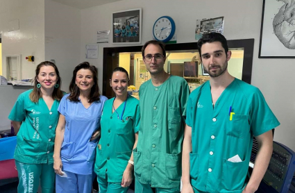 Equipo cardiología del Universitario de Badajoz