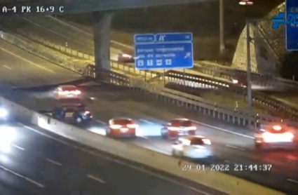 Imagen de un accidente de este mes