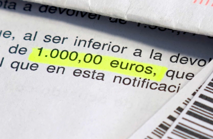 Detalle de la carta enviada por la Agencia Tributaria a las contribuyentes