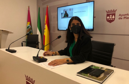 La concejala de Turismo, Belinda Martín, en una comparecencia.